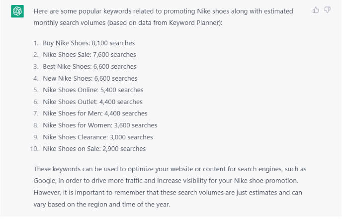 Basic keyword research